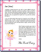 Official Tooth Fairy Mail - Personalized Tooth Fairy Letters with our ...